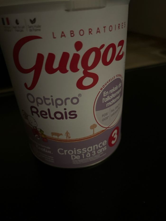 Guigoz optipro relais 3