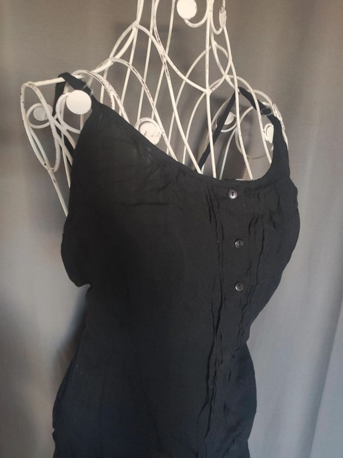 Robe Noire légère Viscose 40 - photo numéro 4