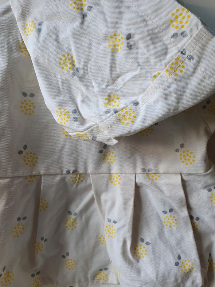 Blouson à capuche trench imperméable Obaïbi 6 mois 68cm - photo numéro 5