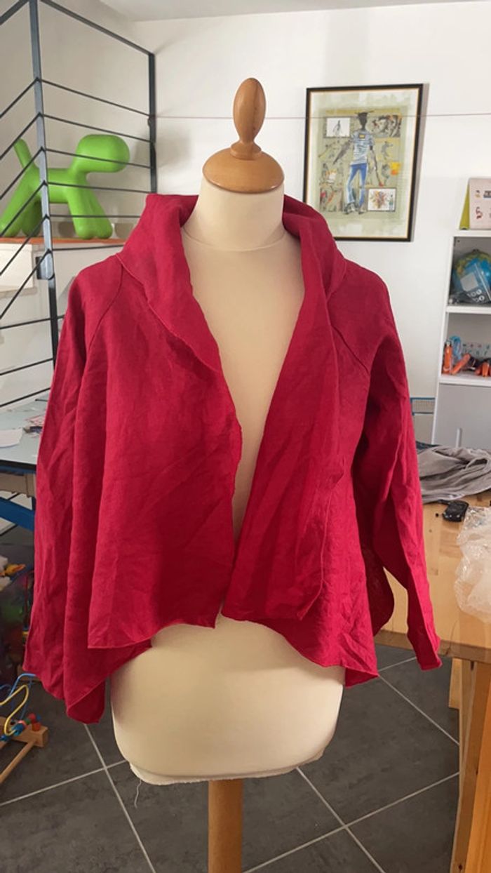 Veste 100% lin