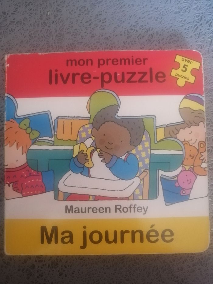 Livre mon premier livre-puzzle