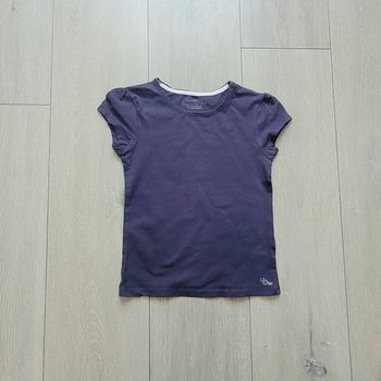 Maillot manche courte violet. Fille 8 ans. Marque Orchestra