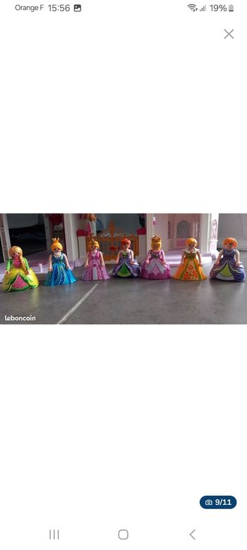 Chateau et écurie Playmobil