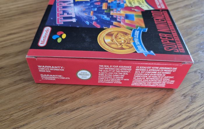 Jeu Tetris & Dr.X Mario Super nintendo Snes Super classic Complet Fah Quasi Neuf - photo numéro 5