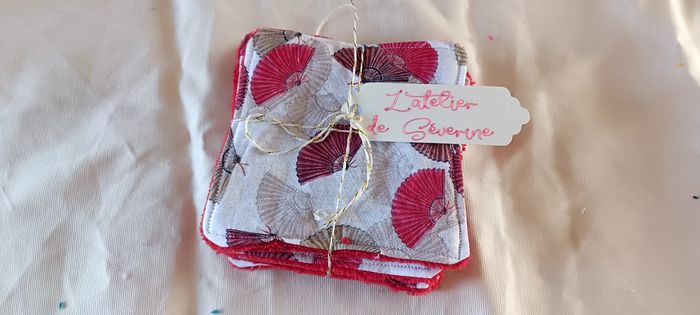 Lot de 5 lingettes lavables