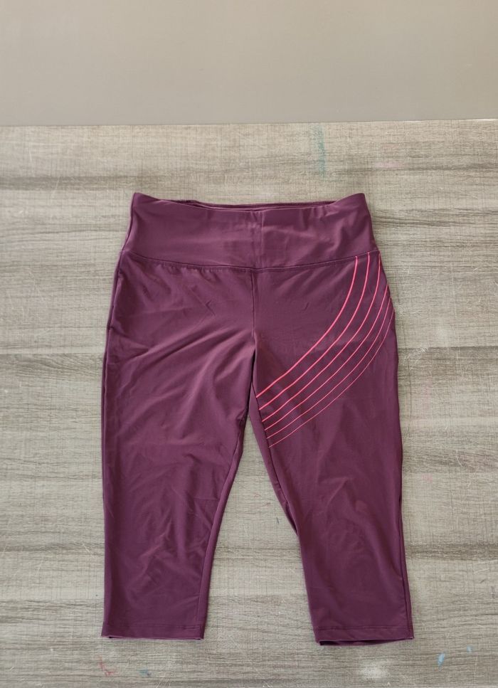 Legging Crivit violet taille L femme - Très bon état