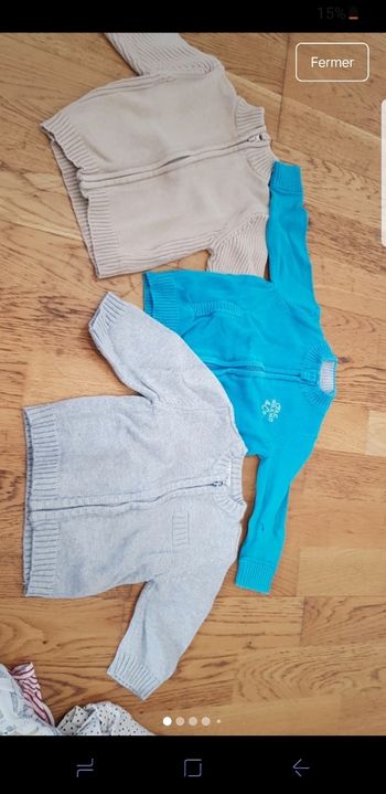 3 gilets