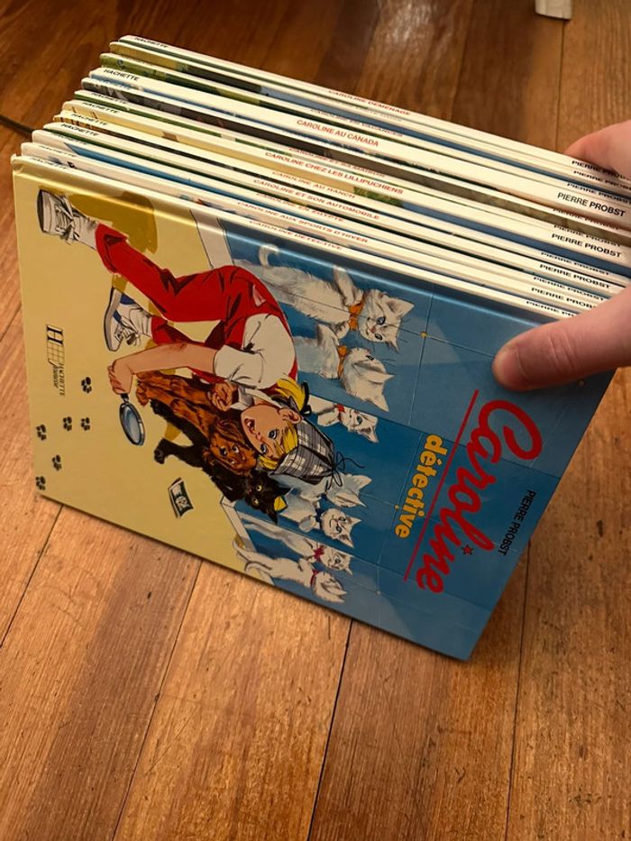 Lot de 12 albums Caroline Pierre Probst livres anciens bd années 90 vintage - photo numéro 3