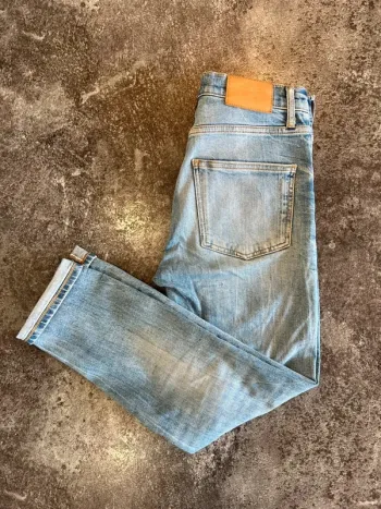 Jean troué femme Zara taille S Pantalón vaquero roto mujer strappati donna Zerrissene Damenjeans