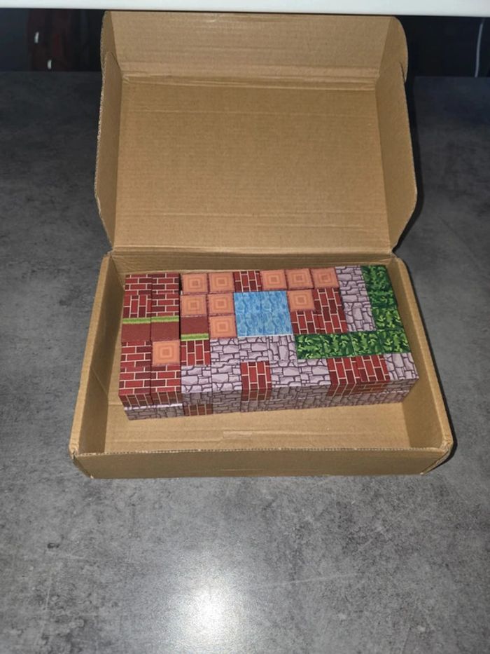 [NEUF] Lot de 100 cubes magnétiques type minecraft