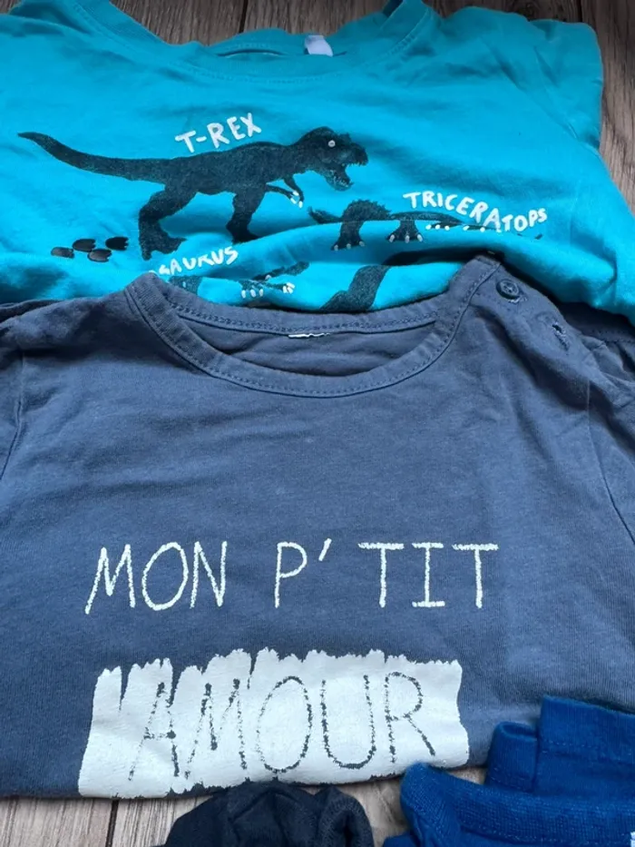 Lot de t-shirt manches longues - photo numéro 5