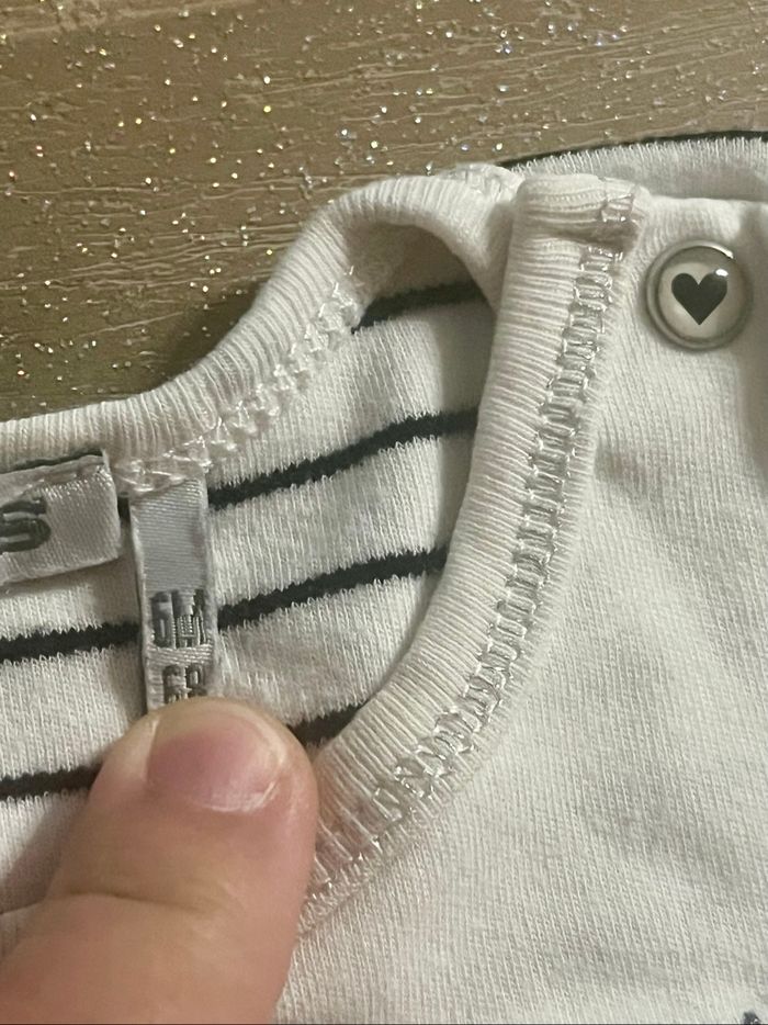 TEE shirt marinière ml IKKS - photo numéro 4