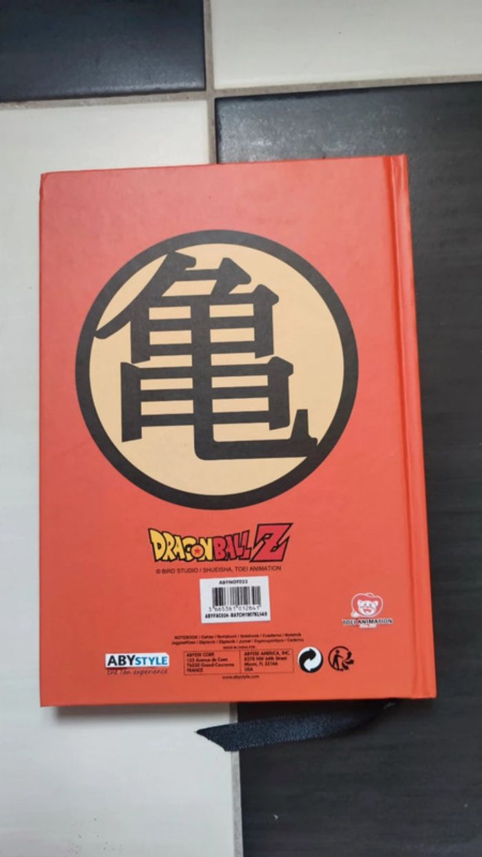 Carnet a5 dragon ball z - photo numéro 3