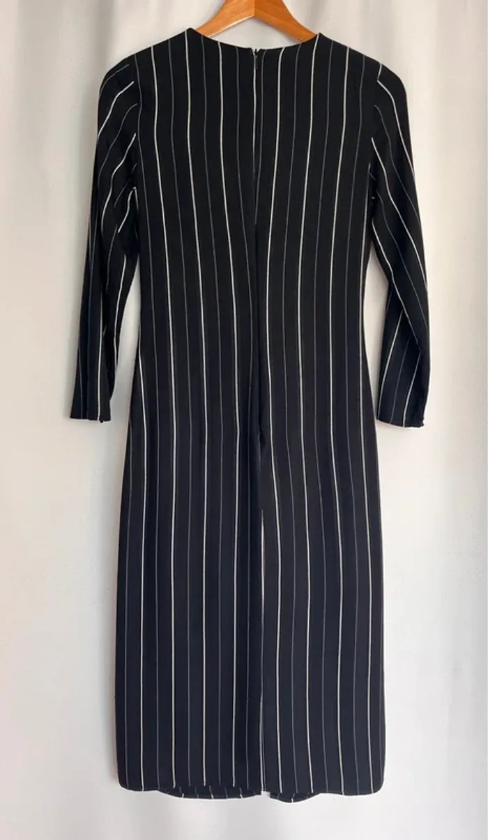 Magnifique robe longue noire et blanche - taille 34 - photo numéro 20