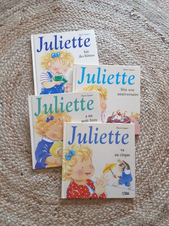 Lot de 4 livres Juliette