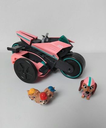 PAT PATROUILLE Moto Liberty et Chatons Complète 🏍