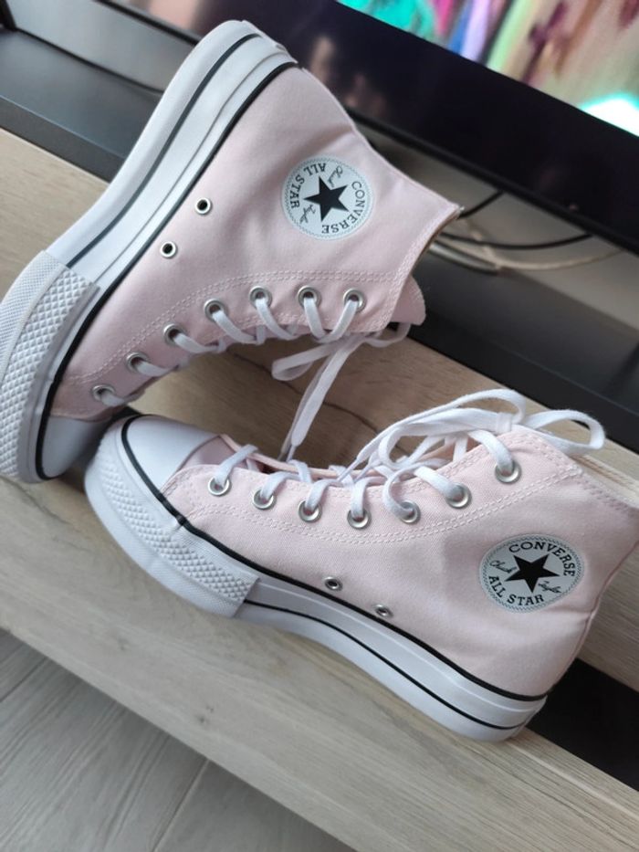 Converse plateforme - photo numéro 2
