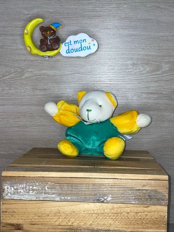 SOL215BIS doudou ours 🐻 création blanchet