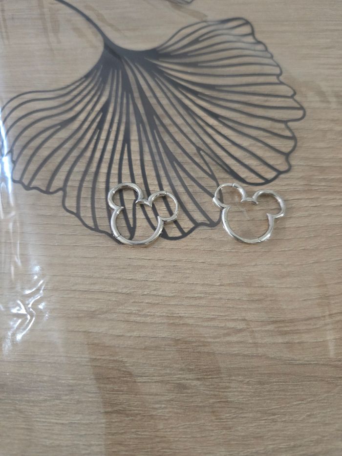 Créoles Boucle oreille Minnie mickey Pandora - photo numéro 4
