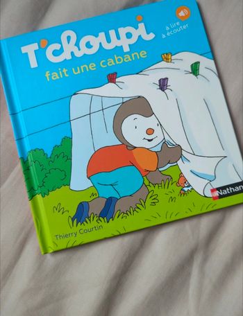 Livre T'choupi 
