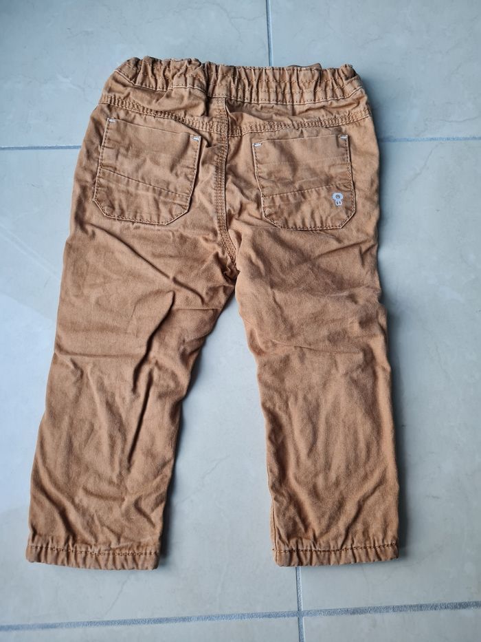 Pantalon marron clair 18mois - photo numéro 3