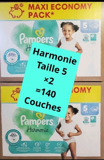 Pampers taille 5 harmonie