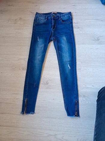 Jeans 36 S femme fermeture éclair mybestiny tbe