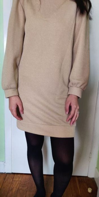 Robe courte camaïeu