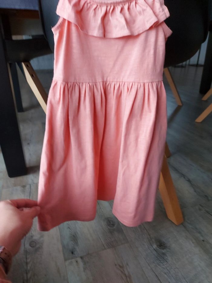 Robe corail à fines bretelles Vertbaudet 4 ans - photo numéro 3