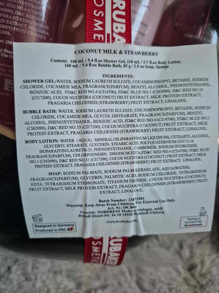 Coffret bain en forme d'escarpin - photo numéro 7