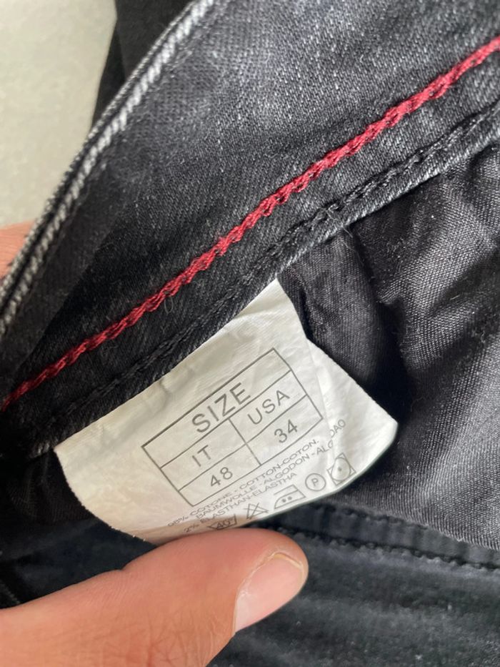 Short en jean noir taille 42 - photo numéro 6
