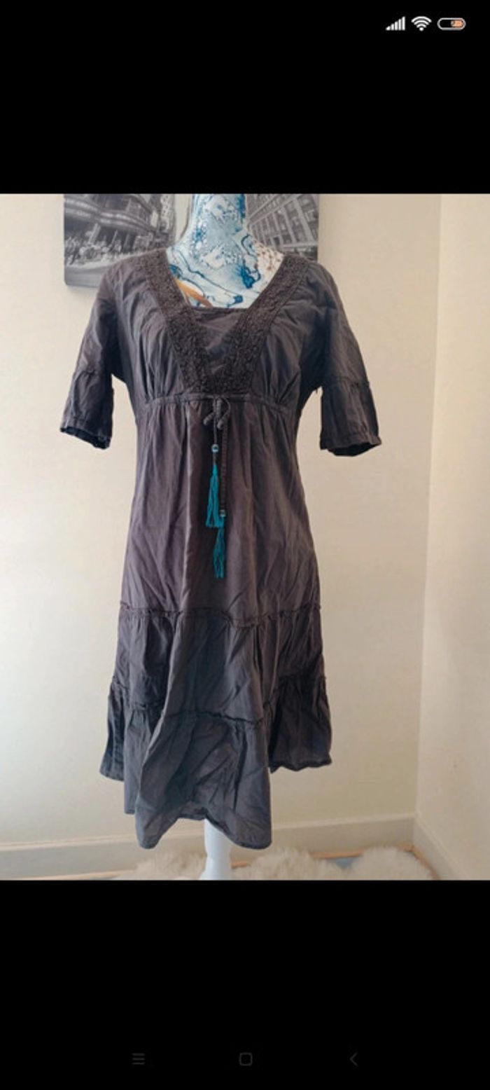 Robe esprit d été t 42 mi longue