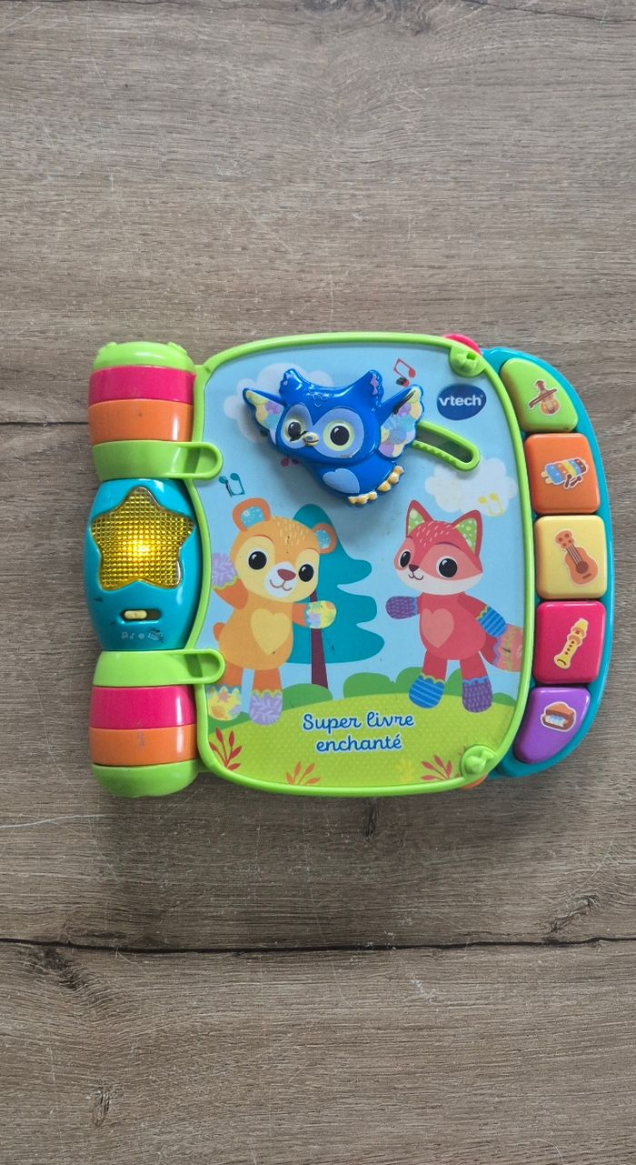 Livre interactif Super livre enchanté
