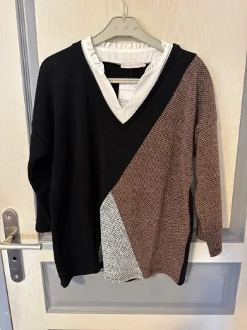 Pull 3 couleurs
