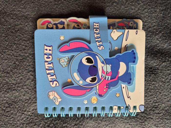 bloc note lilo et stitch