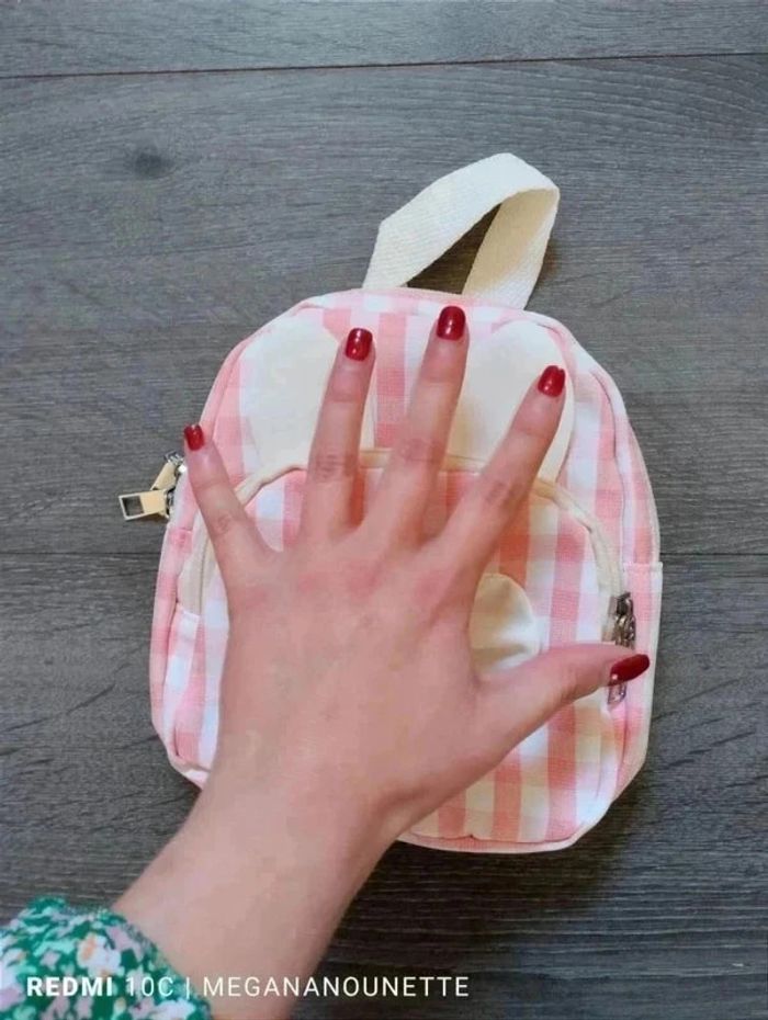 🎀 Mini Sac à Dos Lapin – Enfant / Poupée – Boutique Parisienne 🎀 - photo numéro 2