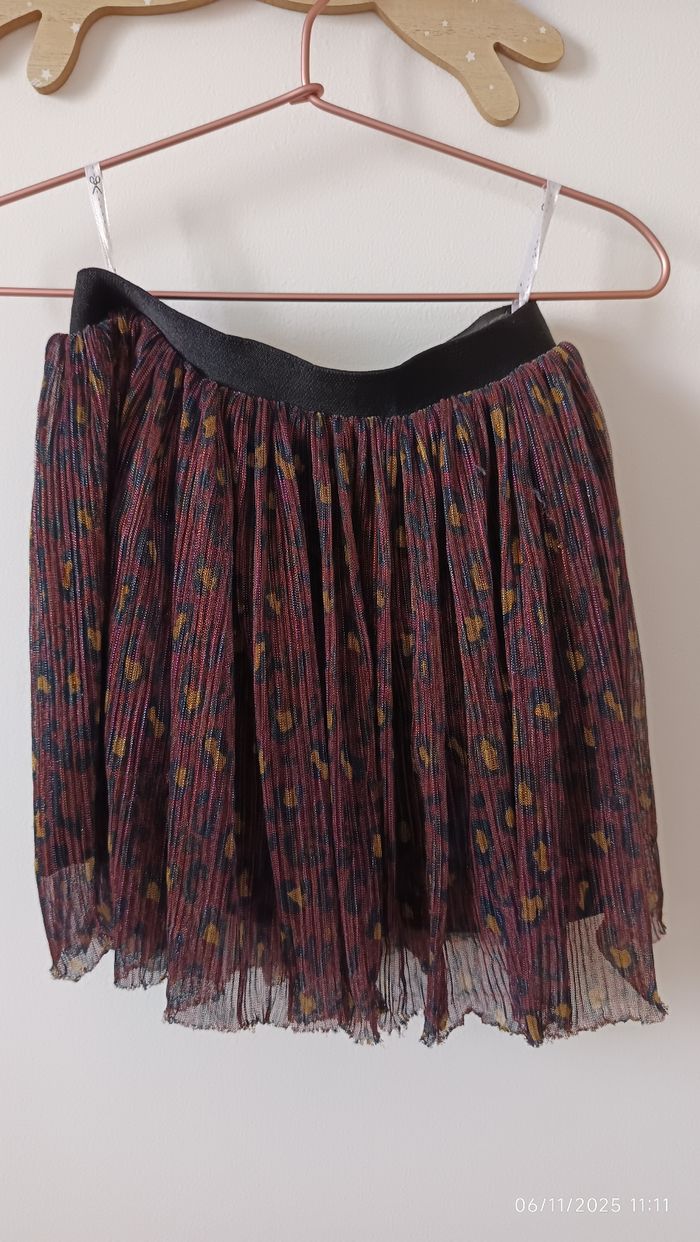 Jupe en tulle plissée