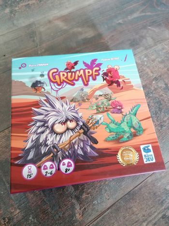 Jeu dédicacé par l'auteur Grumpf