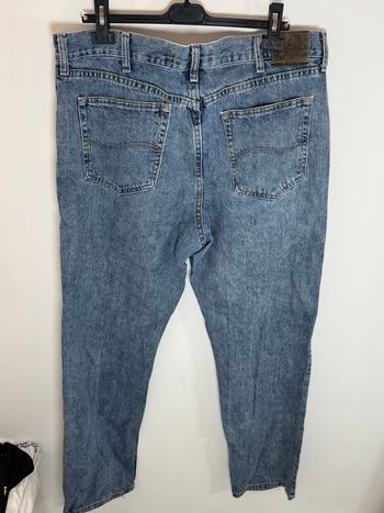 4 Jean Lee homme W38 L32 regular fit bleu denim vintage 100% coton