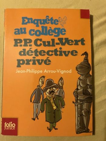 Livre P.P. Cul-vert détective privé