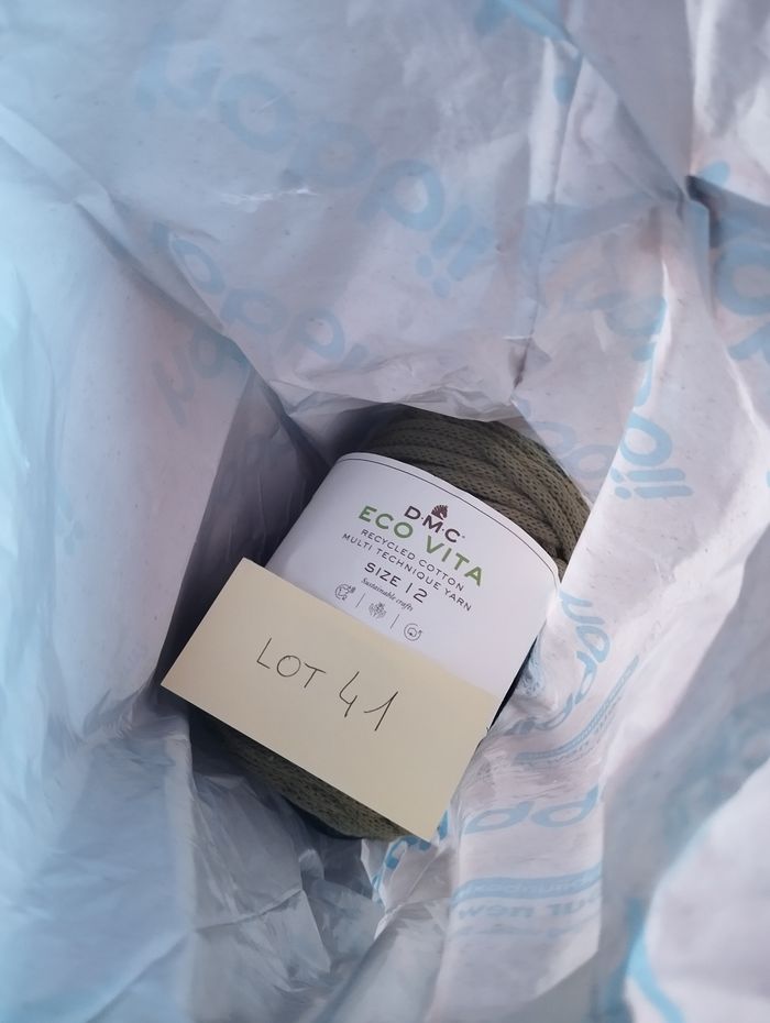 * 1 pelote vert foncé Eco Vita 12 par DMC - photo numéro 3