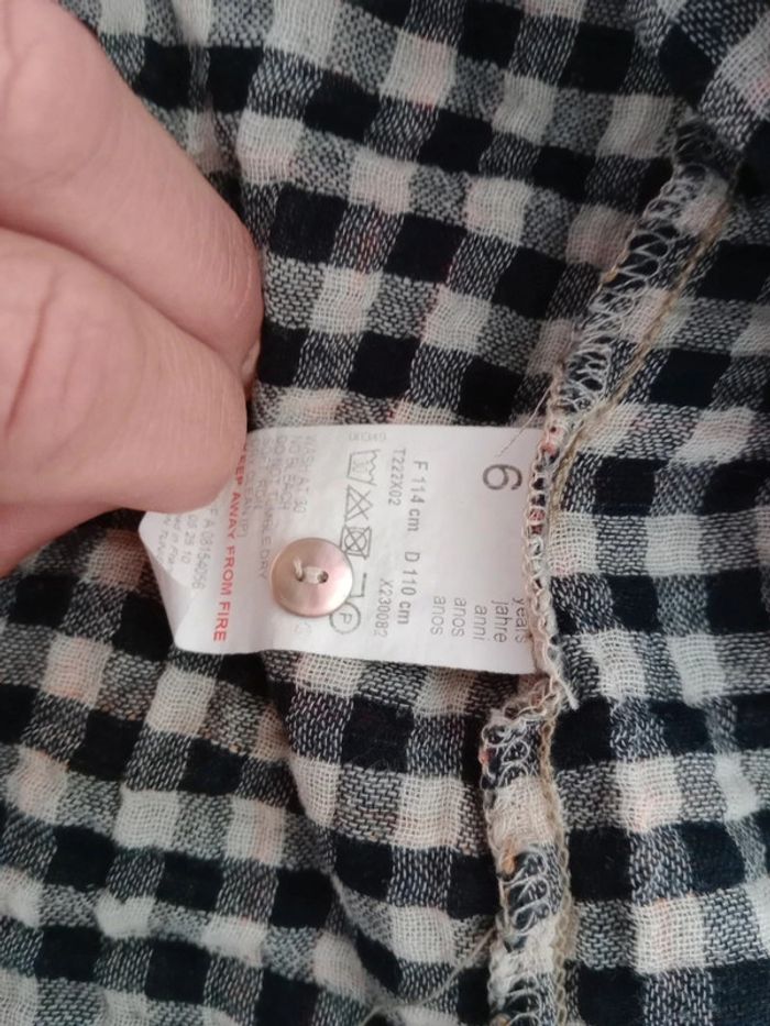 Veste d extérieur enfant 6 ans bleu c80 - photo numéro 11