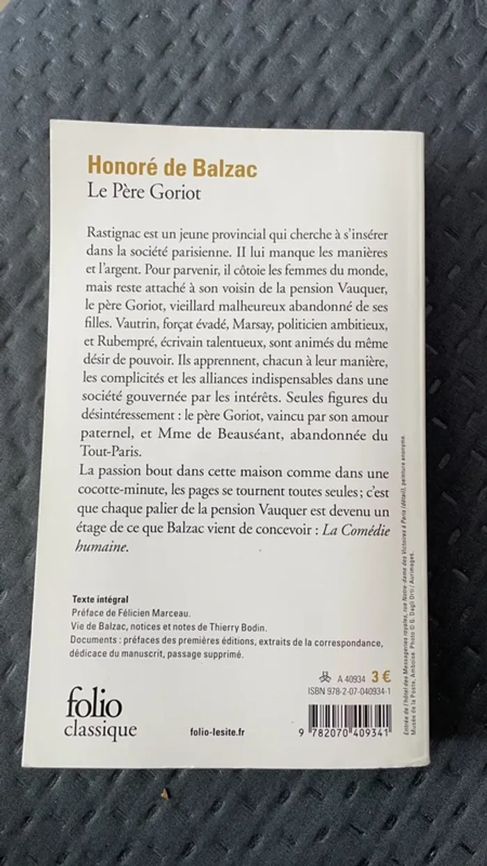Le père goriot - photo numéro 2