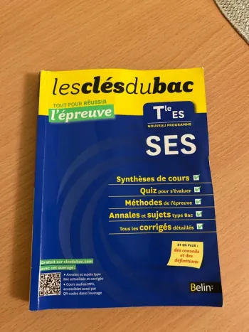 Les clés du bac Ses