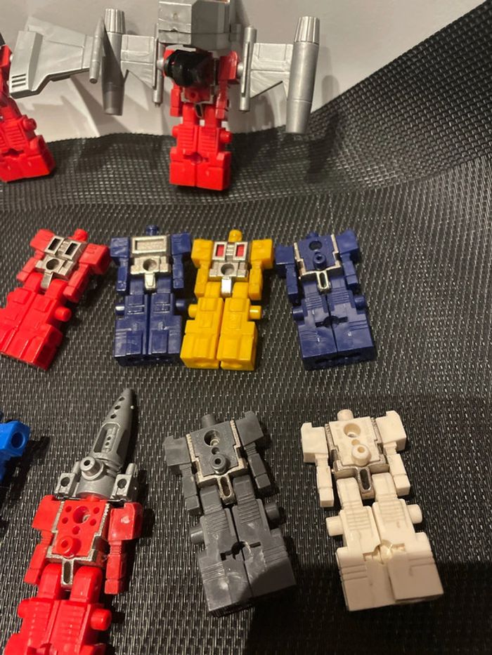 Joli lot robots Takara transformers Diaclone Blockman Robotech Robolinks vintage - photo numéro 4