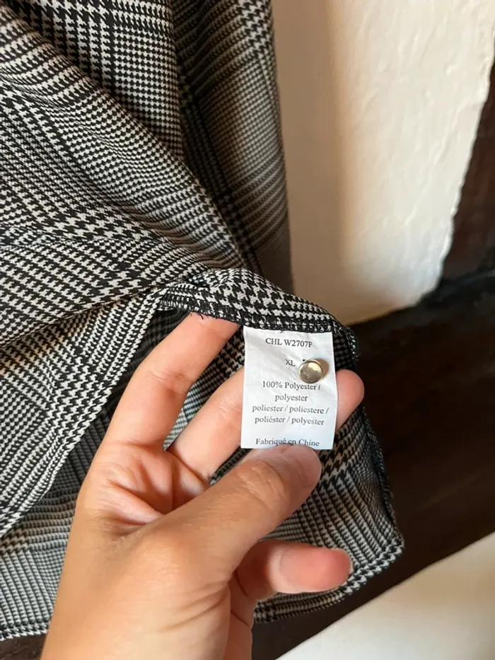 Blouse à carreaux élégante - Best Mountain (Taille XL) - photo numéro 6