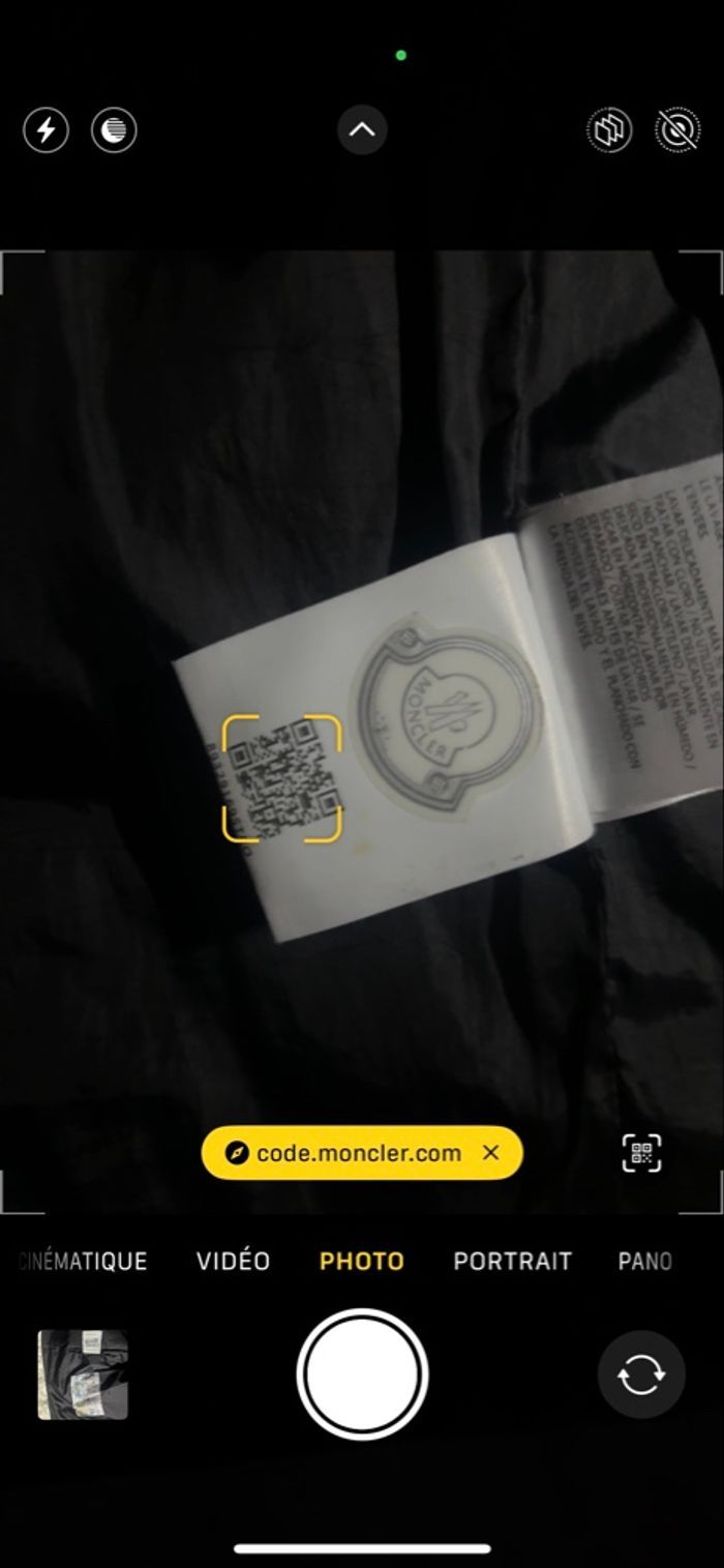 Doudoune matelassé moncler Maya taille L - photo numéro 4