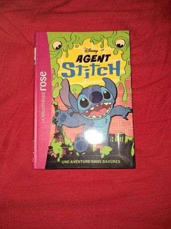 Livre agent stitch une aventure sans bavure