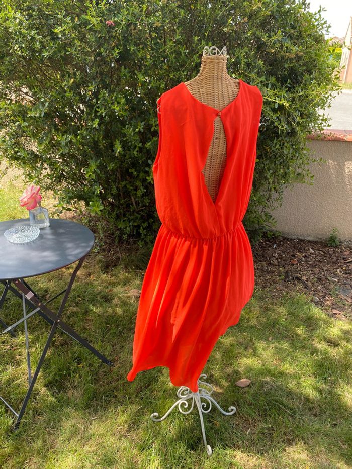 Robe chic Vera & Lucy orange taille M - photo numéro 12