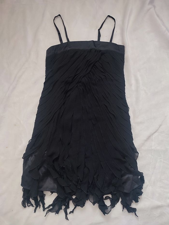 Robe noire voilage Morgan taille 36